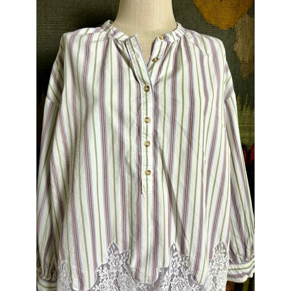 Anthropologie Lacey Tunic Top 2X - Picture 8 of 16